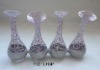 Wholesale 4 CONNECTING GLASS VASE