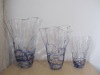 Wholesale Glass vase with wrappings