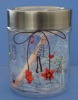 Wholesale Vase glass with paper sheet