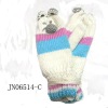 Wholesale Winter Fashion Knitted Gloves Acrylic Mittens