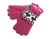 Wholesale 2012 fashion ladies' fashion winter mitten gloves