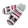 Wholesale 2012 fashion ladies' fashion winter mitten gloves