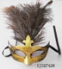 Wholesale 2011 carnival mask toy,masquerade feather masks ,HJ027428