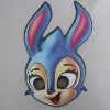 Wholesale cute rabbit pvc mask for party children gift