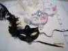 Wholesale fashion feather party mask masquerade masks