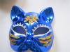 Wholesale Cat Face party halloween masks,masquerade masks