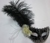 Wholesale 2011Fashion and graceful masquerade mask with feather