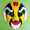 Wholesale fashion helloween carnival chinese opera face mask face mask production line halloween half masks latex party mask