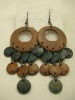 Wholesale 2011 NEWEST HOTSALE WOOD EARRING JEWELRY
