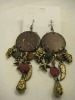 Wholesale 2011 HOTSALE VINTAGE WOOD PENDANT EARRING JEWELRY