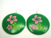 Wholesale mix color wooden earring Jewelry