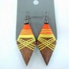 Wholesale Lastest Women Round Wooden Earrings