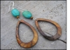 Wholesale earring/wooden earring/alloy earring