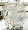 Wholesale 2012 hot selling glass plate,glass dish plate