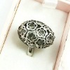 Wholesale Fashion finger ring with gemstone