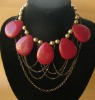Wholesale Newest Jewelry-Best selling costume gemstone necklace