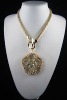 Wholesale 2012 Fashion Long Chain New Synthetic Gemstone Necklace
