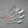 Wholesale cutlery with color cheek BS2031