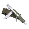 Wholesale cutlery set with ABS handle with colors
