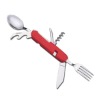 Wholesale cutlery set with ABS handle with colors