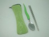 Wholesale portable 18/10 cutlery with plastic handle