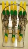 Wholesale 24pcs cutlery set with corn plastic handle