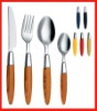 Wholesale Stainless steel cutlery with plastic handle