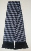 Wholesale winter jacquard knitted scarf