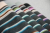 Wholesale 100%Acrylic Yarn dyed Men's knitted scarf