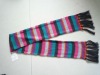 Wholesale Fashion 100% Acrylic Knitted Scarf
