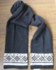 Wholesale fashion winter knitted scarf for lady