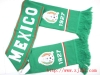 Wholesale Mexico logo knitted scarf