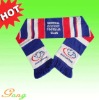 Wholesale 100% Acrylic football knitted scarf