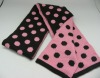Wholesale girl's jacuard knitted scarf