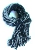 Wholesale Knitting Scarf With silver