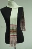 Wholesale 2012 Knitted scarf with strings on both sides