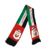 Wholesale Football Fan Knitted Sport Scarf