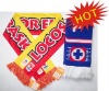 Wholesale custom knitted football scarf