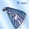 Wholesale 100% knitting viscose square scarf