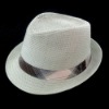 Wholesale Fashion Paper Straw Hat Fedora Style