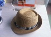 Wholesale fashion design popular paper fedora hat