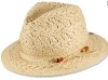 fashion paper fedora hat