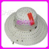 Wholesale paper braid straw fedora hat RQ-A476