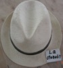 Wholesale 2012 Fashion Style Paper Straw Fedora Hat
