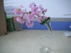 Wholesale clear glass vase with flower