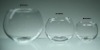 Wholesale Round clear glass vase