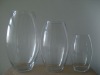 Wholesale glass clear decoratives vase