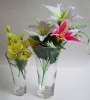 Wholesale 2Pcs Trumpet-Shaped Glass Vase