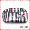Wholesale strip satin makeup bag
