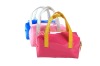 Wholesale Glitter hand carry makeup Cosmetic Bag